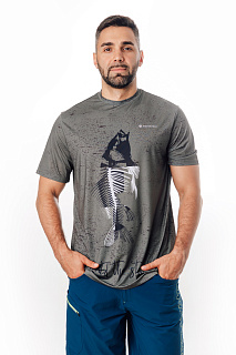 Циклон (Cyclone) футболка быстросохнущая GRAYLING (скелет серый) GRTS-03GR